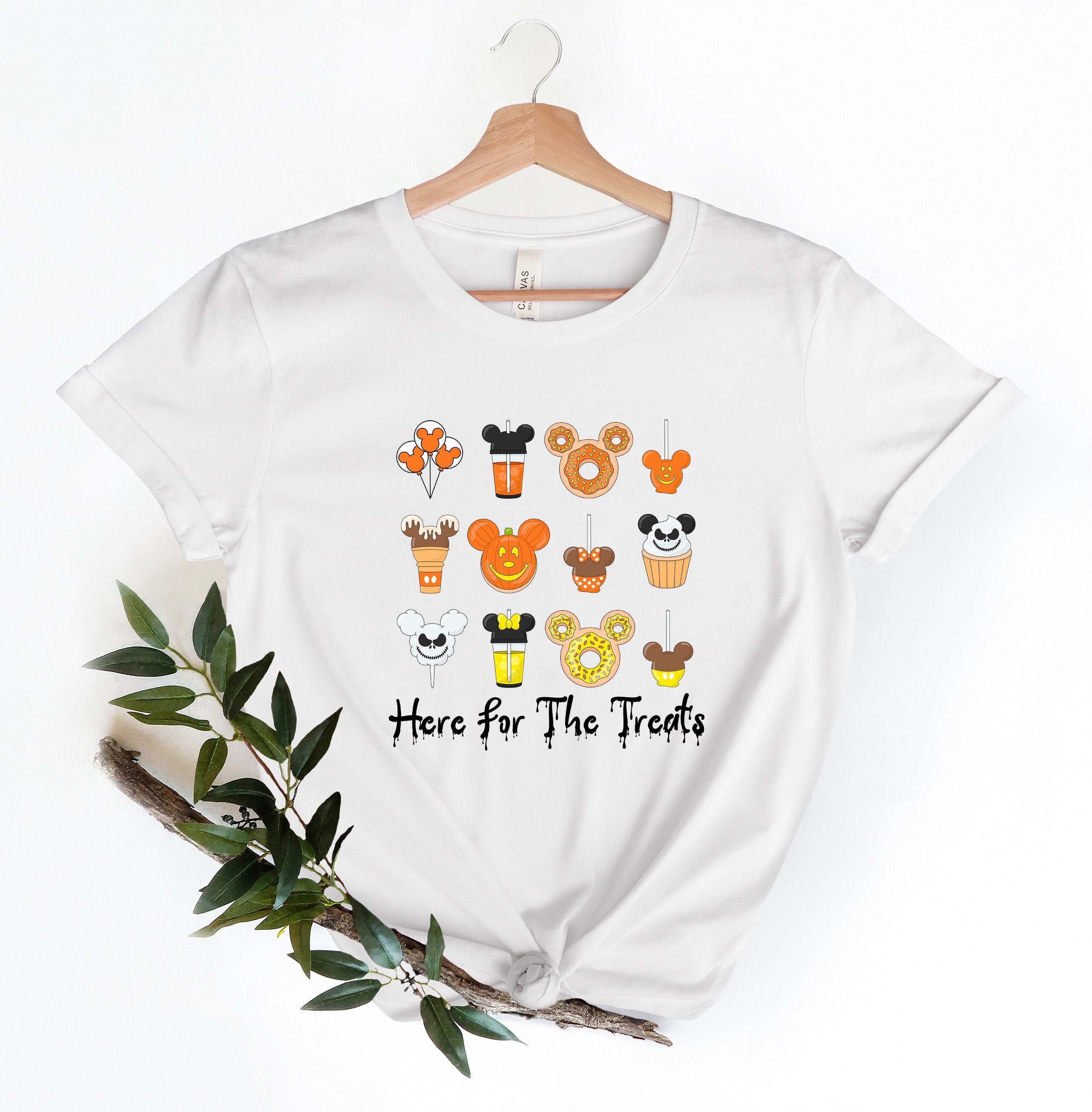 Discover Vintage Disney Halloween Snacks Shirt