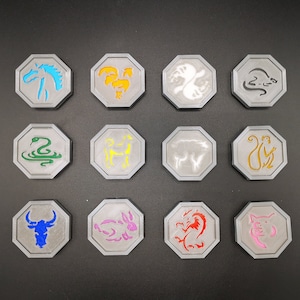 Jackie Chan Talismans | Shendu | Chinese zodiac | Magic | Chinese new year Calendar | Nostalgic gifts | 3D Printed | Kids Adventure cartoon