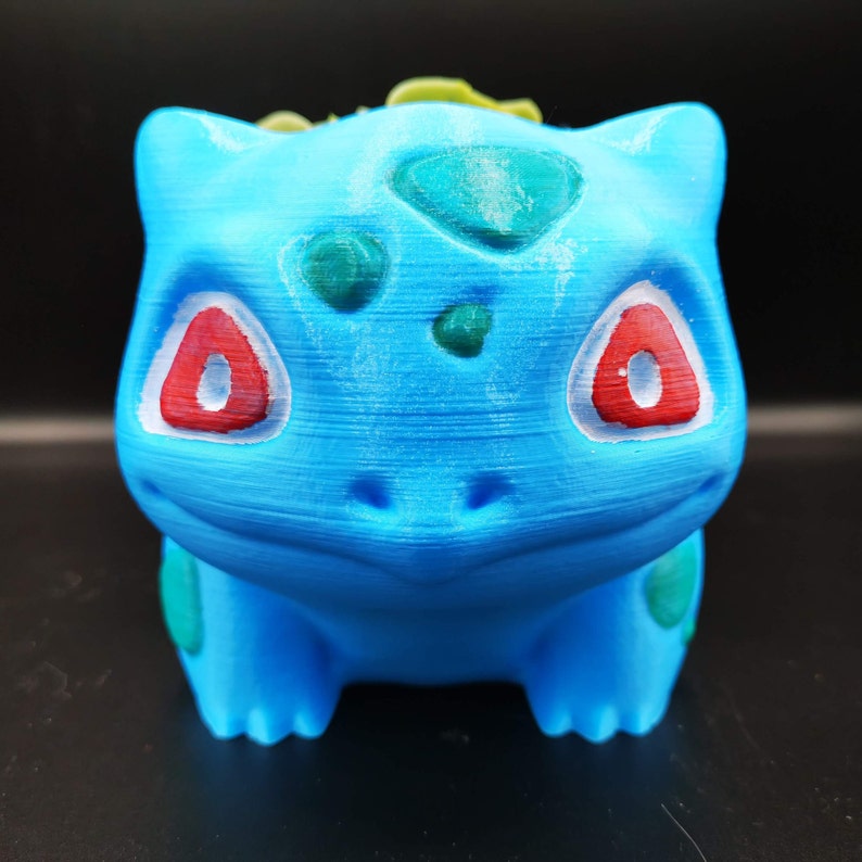 Pokemon planter / Bulbasaur flower pot / fun plant pot / Etsy