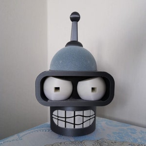 Futurama Bender Alexa Echo Dot-houder, ook compatibel met Homepod Mini