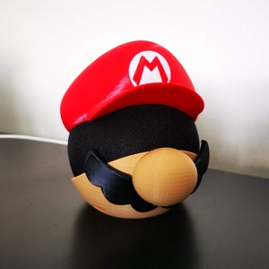 Mario Echo Dot stand (gen 4 or 5), gaming room decor