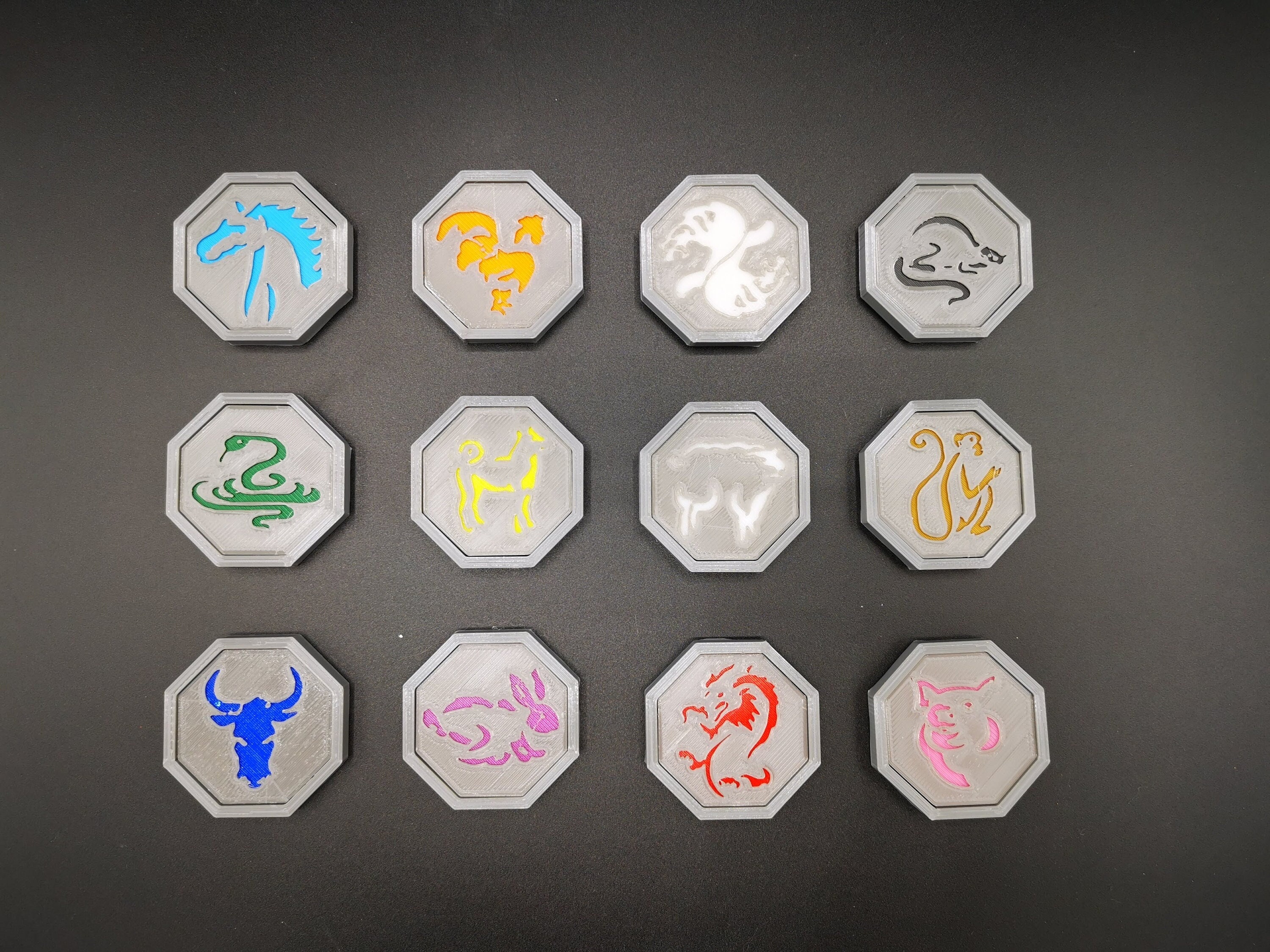 Articoli da collezione Jackie Chan Adventures Talismans Medallions Dog