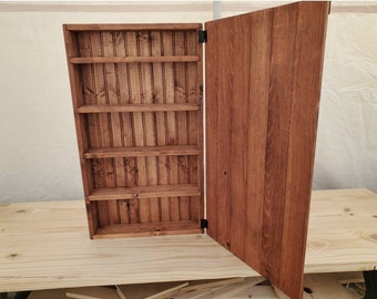 Wood Pantry Cabinet Etsy