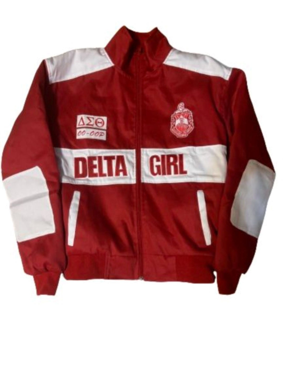 Delta Sigma Theta Gorgeous Racing Twill Jacket - Etsy
