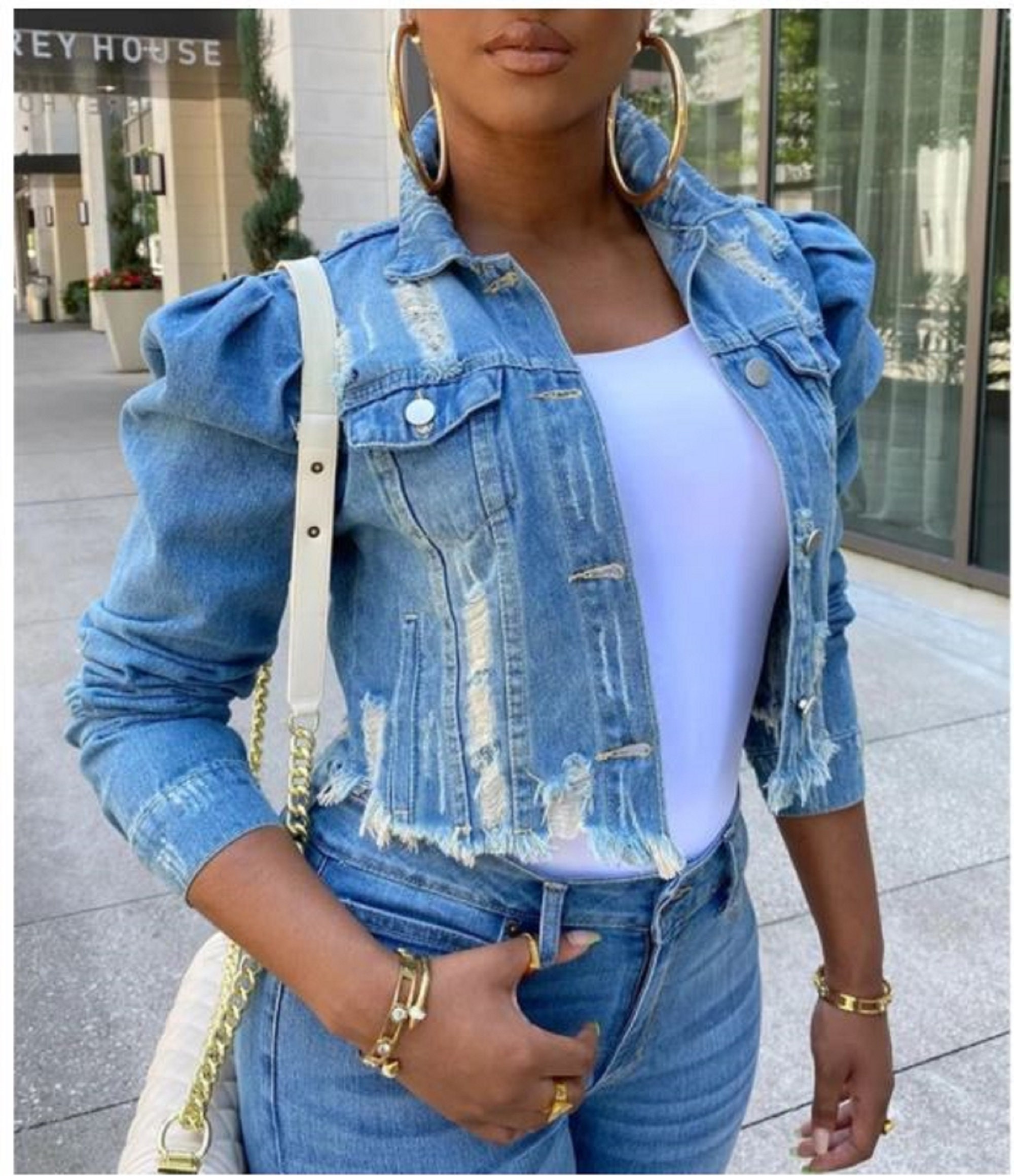 Zeta Phi Beta Denim Jacket - Etsy Australia