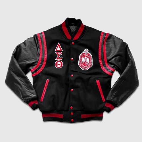 Delta Sigma Theta Varsity Jacket - Etsy