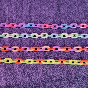 Mini Chain Acrylic Necklaces