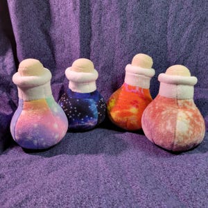 Plush Potion Bottle Prop