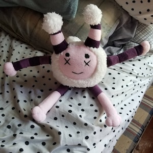 OOAK Fluffy Monster Creature Plush