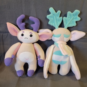 OOAK Tan Forest Monster Plushies