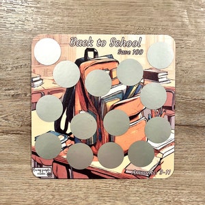 Scratch off savings challenge | Back to School