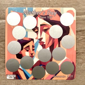 Scratch off savings challenge | Mother’s Day 100