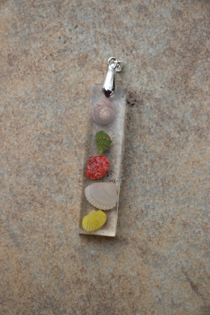 Handmade resin necklace