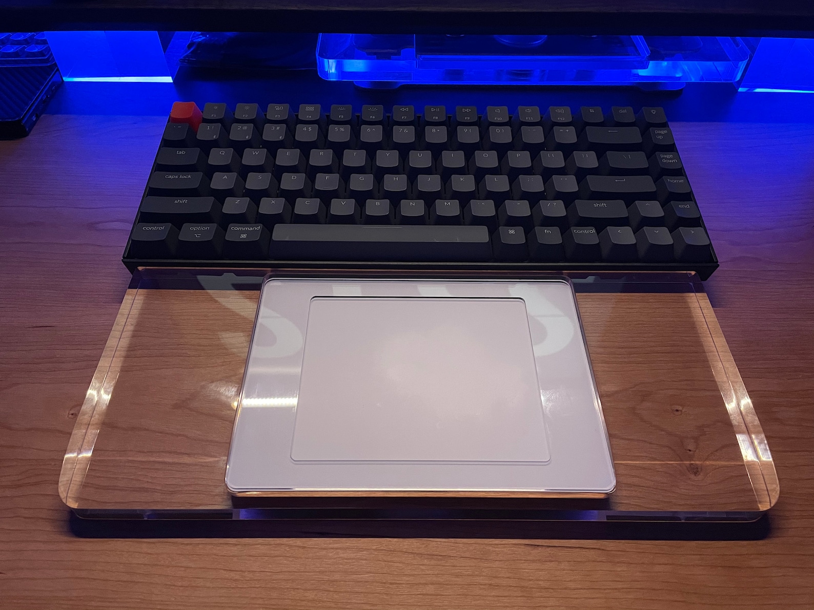 Trackpad holder for Mechanical Keyboard 60 / 80 keys Etsy