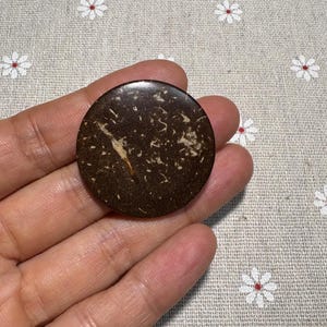 12pcs 30mm coconut discs coconut circle no hole ( NW015)