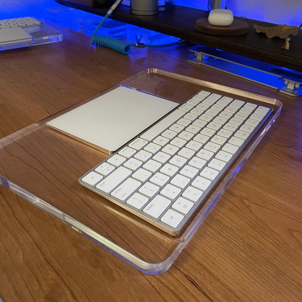 Apple MBP16 size Trackpad and Magic Keyboard tray pad