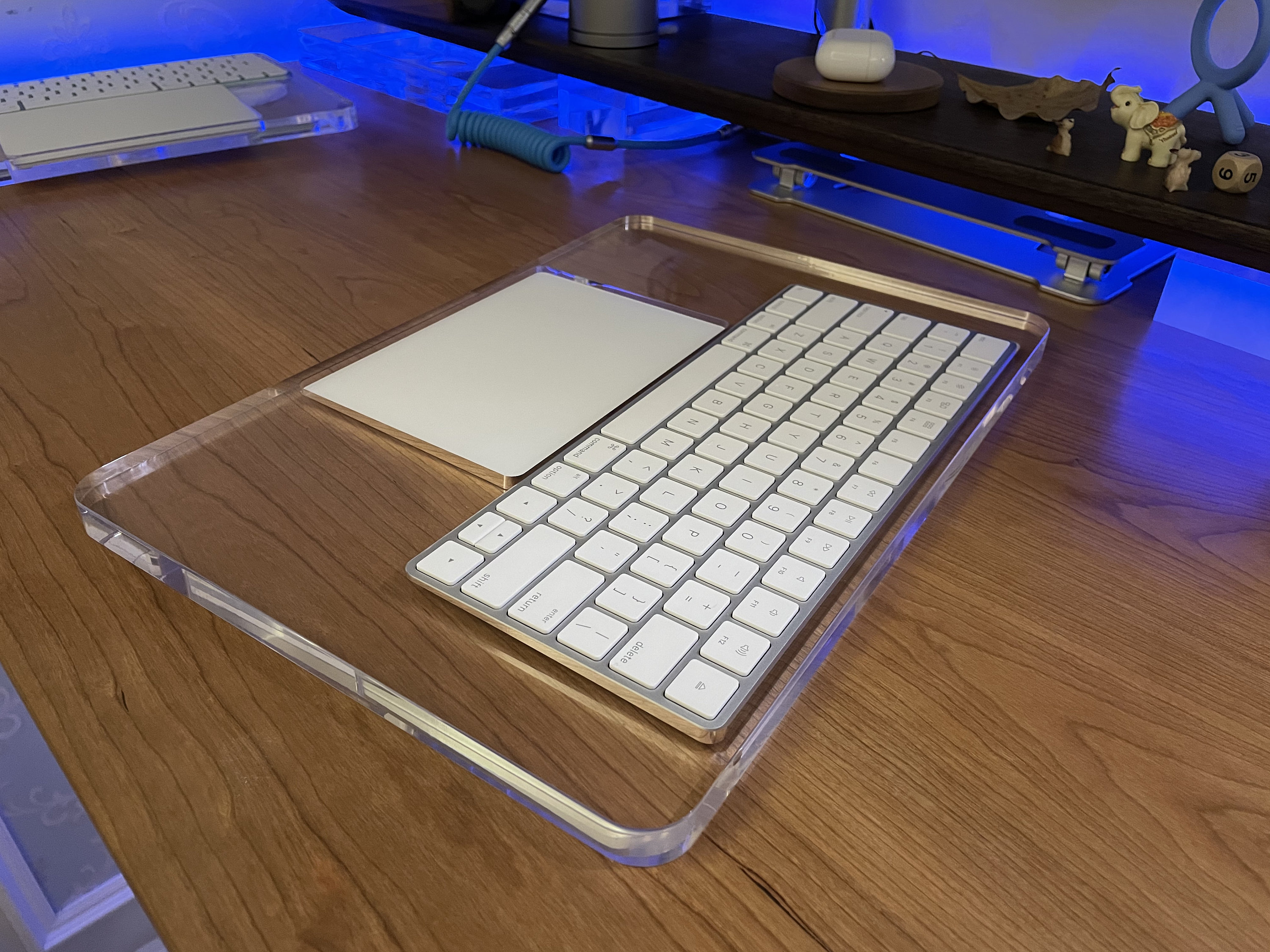 Apple MBP16 Size Trackpad and Magic Keyboard Tray Pad - Etsy