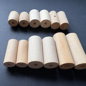 24mm/30mm/32mm/36mm/40mm/50mm wooden tube beads wooden column  craft for DIY *W281HJ