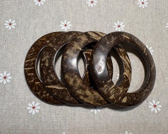 10 szt. dużych pączków kokosowych, krążków kokosowych o średnicy 62 mm (NW151)