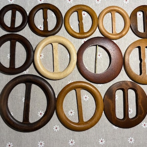 49mm/60mm/70mm/75mm/80mm/90mm  brown wooden buckle wood belt  *W143HJ