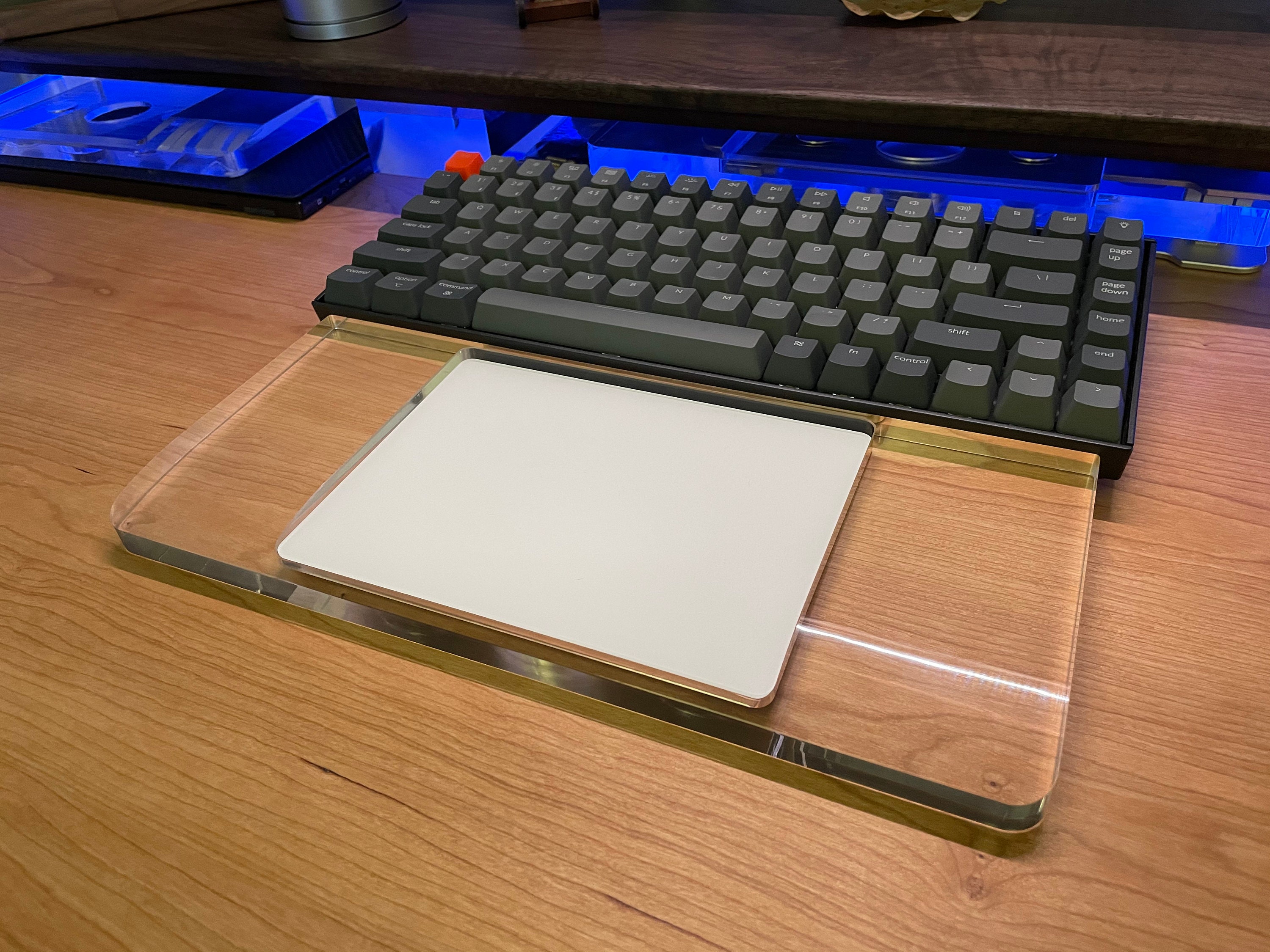 Trackpad holder for Mechanical Keyboard 60 / 80 keys Etsy