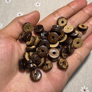 11mm coconut donut coconut discs coconut circle ( NW912)