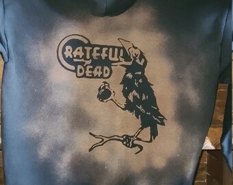 Grateful Dead Crow - Etsy