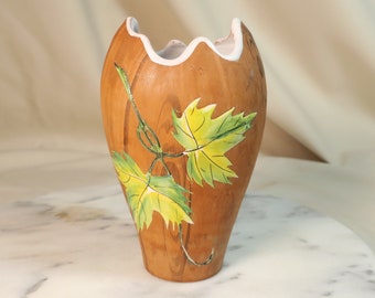 Vintage Vase Botanical Style Made in Italy