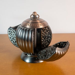 Vintage L'occitane Pomander Metal Potpourri Holder Fragrance