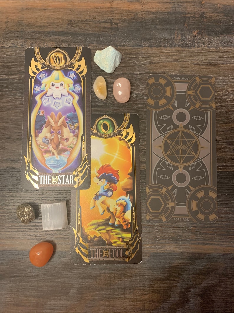 10 Card Tarot Reading Deck of Your Choice Including Pokémon Etsy