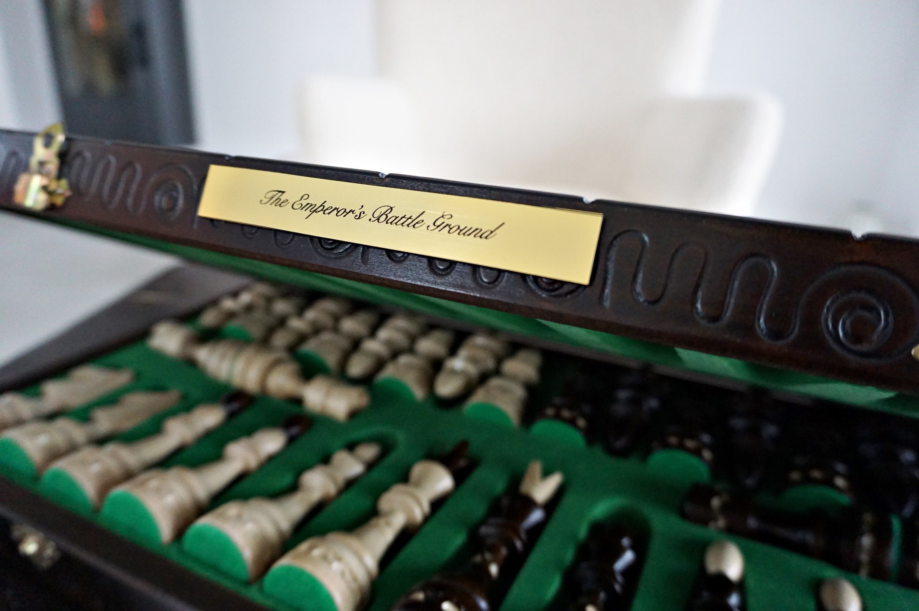 Personalized Wooden Chess Set 21