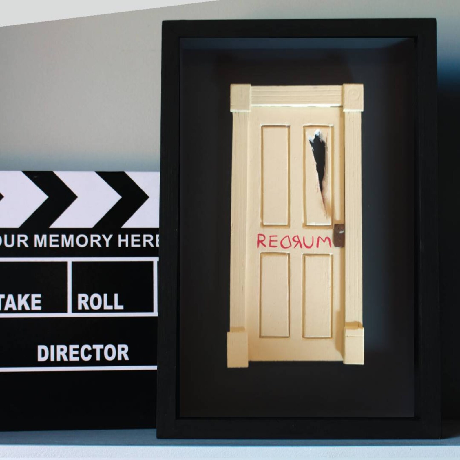 The Shining door miniature the shining frame movie Etsy
