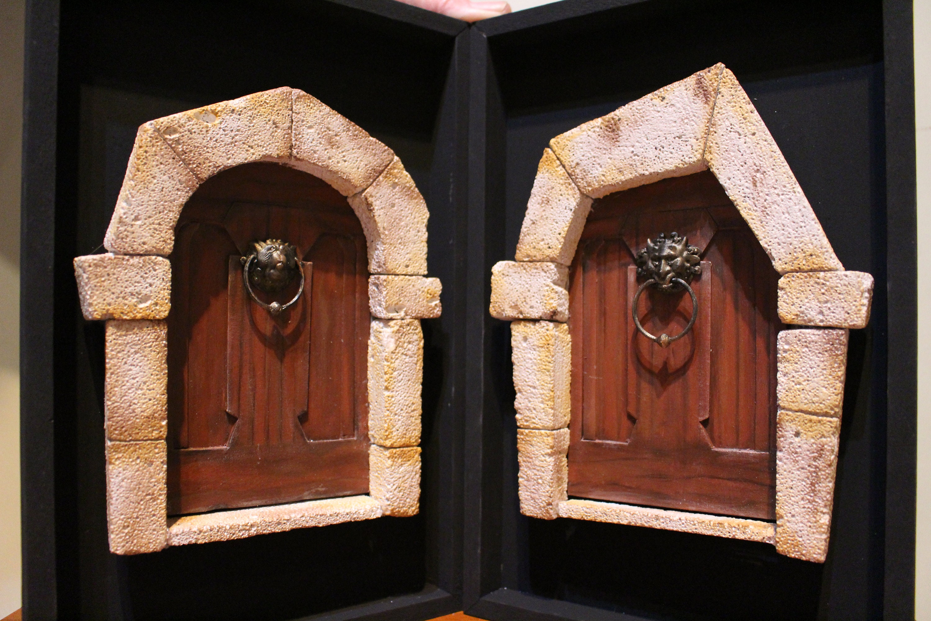 Labyrinth Knockers Doors Display Frame Etsy
