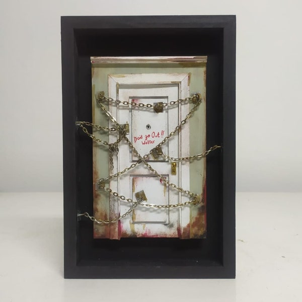 Silent hill 4 The room display frame diorama