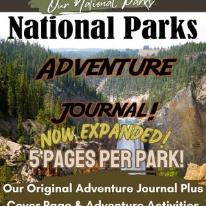 National Parks Adventure Journal (Extended): DIGITAL DOWNLOAD/PRINTABLE