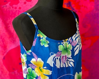 Vintage Hawaiian sun dress size S