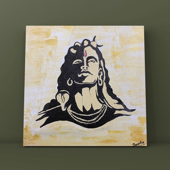 Lord Shiva Drawing Stock Illustration - Download Image Now - Spiritual  Enlightenment, Art, Black Color - iStock