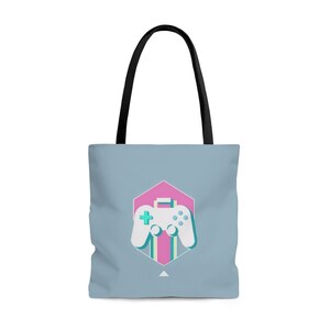 Gaming Controller Tote Bag For Gamer Boy Gamer Girl Carry Around Carry On Handbag