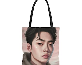 KPOP KDrama Handsome Korean Guy Tote Bag Carry Around Carry On Shopping Bag