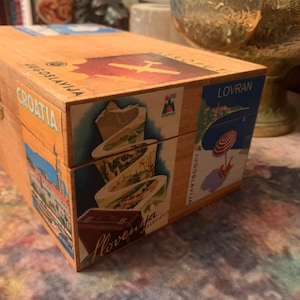 Yugoslav Travel Advertisement Box