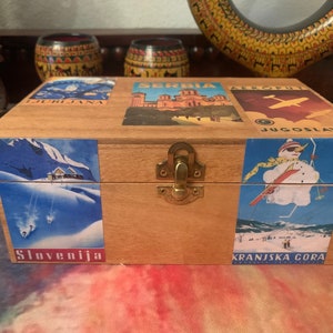 Jugoslav Travel Advertisement Box