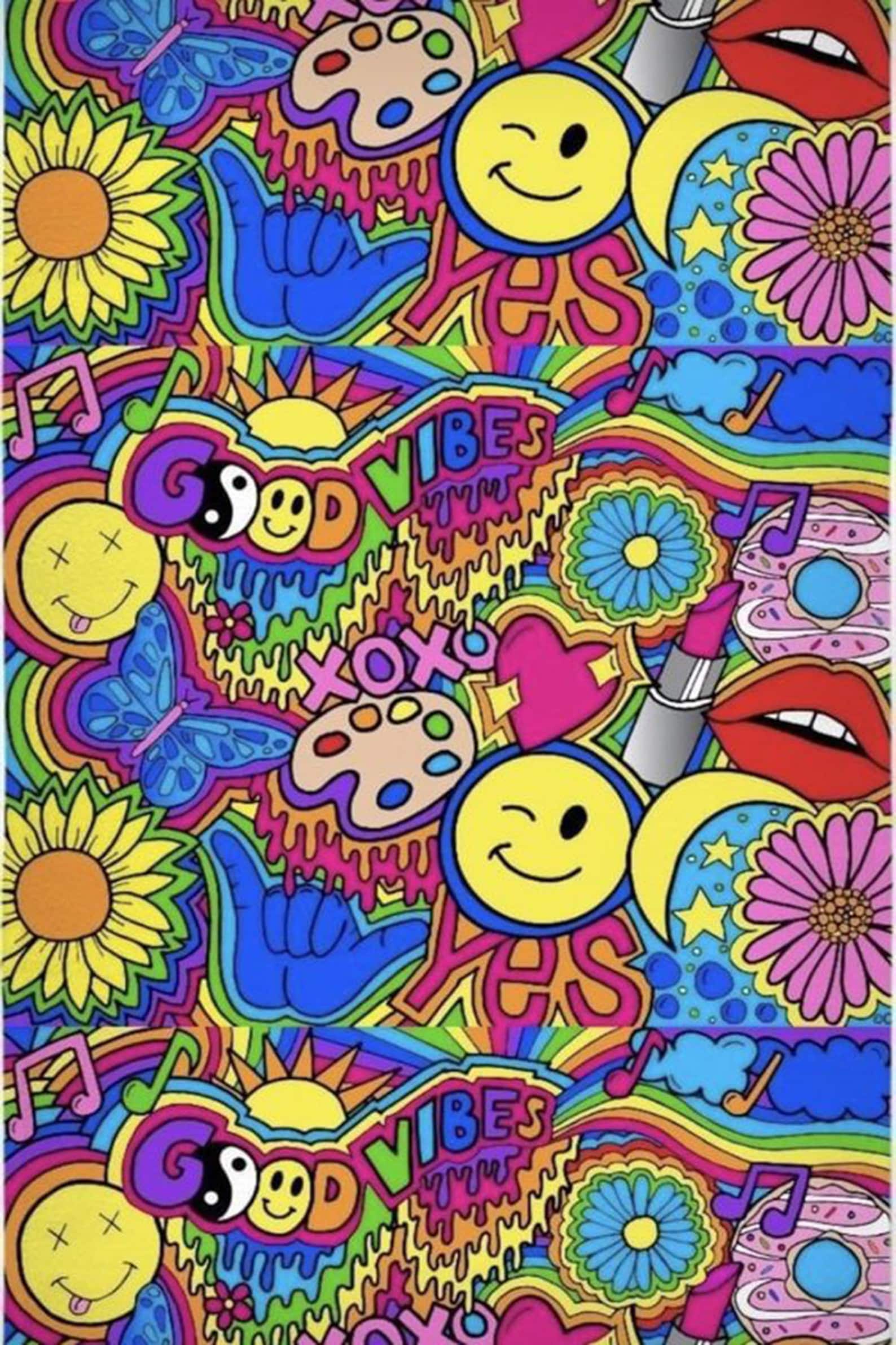 DIGITAL 90 Pcs Indie Kidcore Aesthetic Wall Collage Kit Indie Etsy