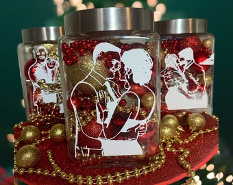 Custom Christmas Gift Jar