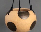 Hanging upside-down planter