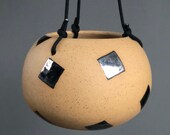 Hanging upside-down planter