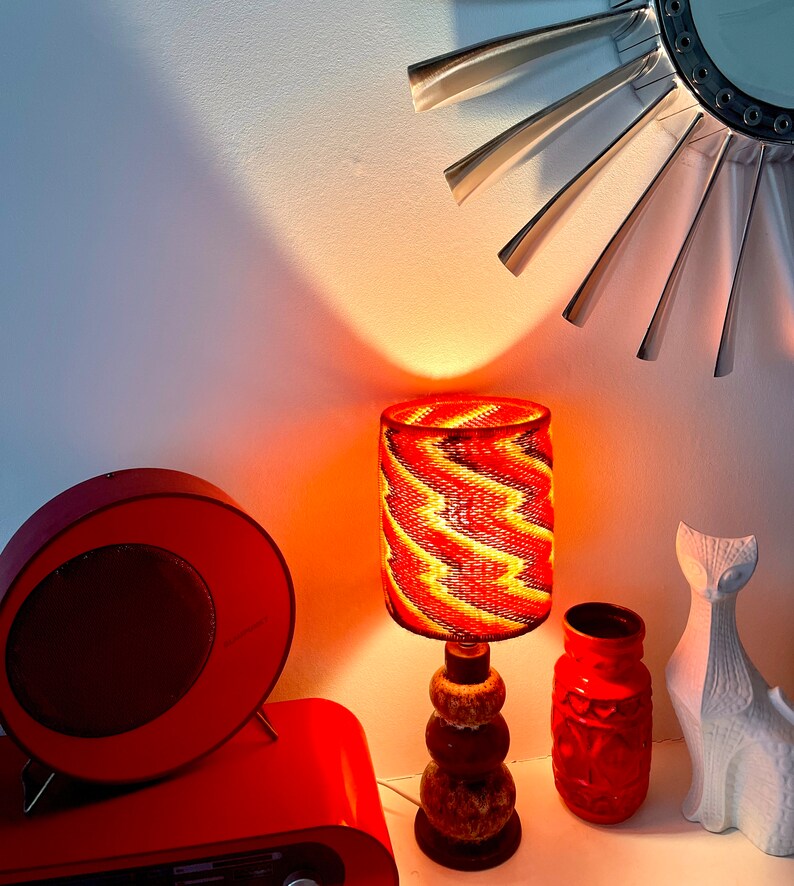 Lava, Lampshade, Digital Pattern, PDF, Simple Embroidery, Bargello ...