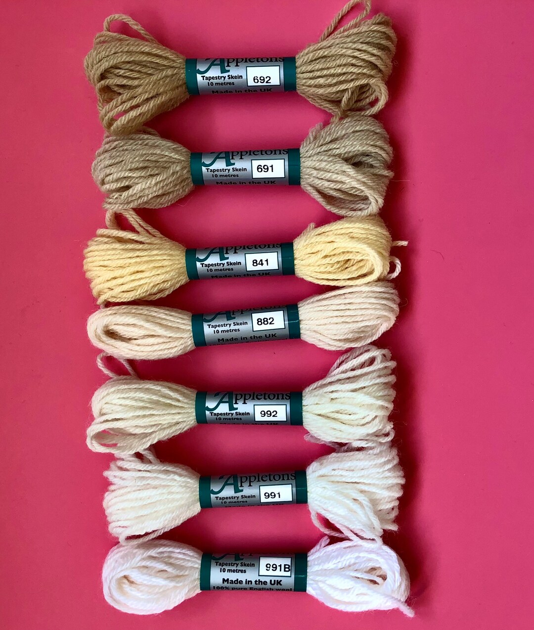 Appletons Tapestry Wool, Crewel, Dmc, Anchor, Yarn, Embroidery Thread ...