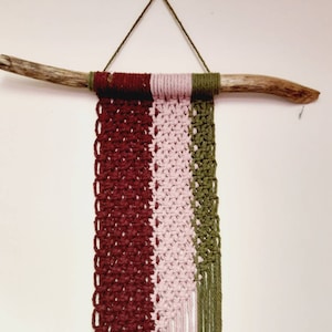 Macrame wall art