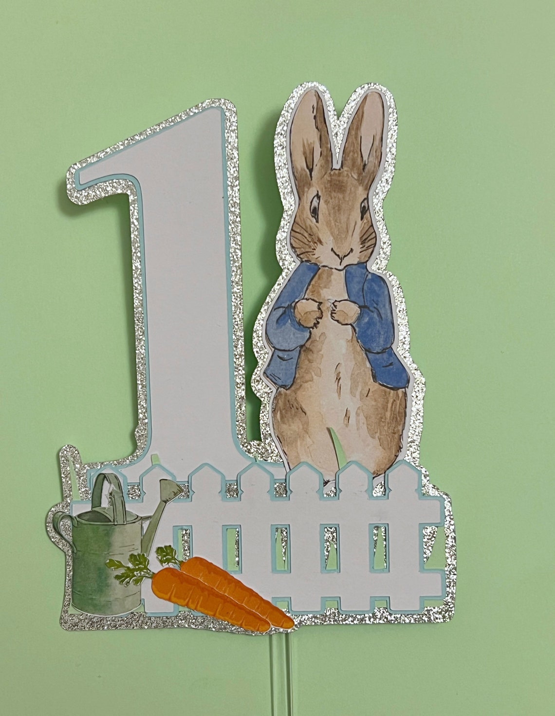 Peter Rabbit Cake Topper Bundle - Etsy UK