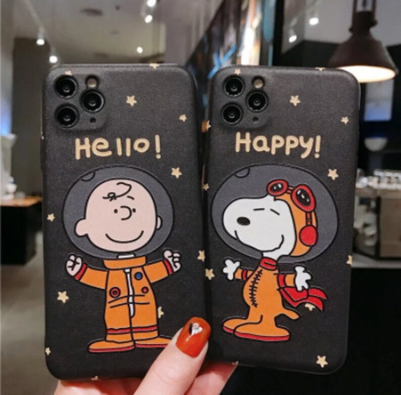 Snoopy Handytasche süße Erdnüsse Charlie Hund Klammer Etsy